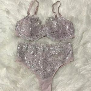 NWOT! Dream Angel Wicked Bra Set